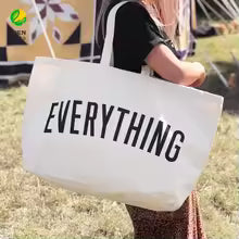 Yasarr Eco Bag Tote – Reusable Canvas Shopping Bag for Groceries, Travel & Daily Use